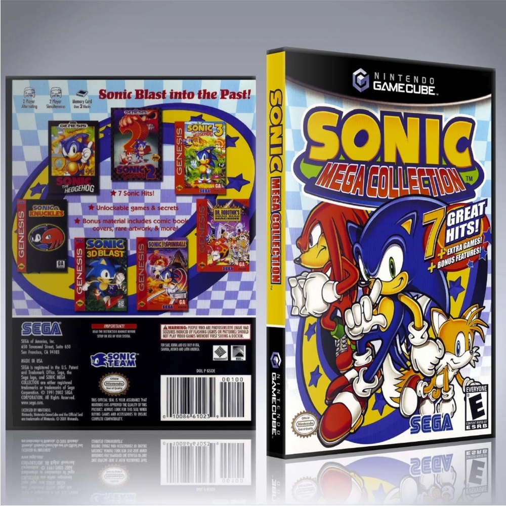 Sonic Mega Collection GameCube💿👌🏾